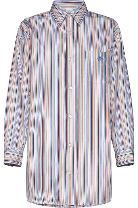 Etro for Women Etro Striped Button-up Shirt