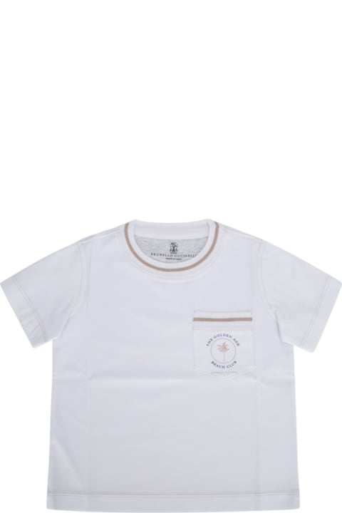 Sale for Boys Brunello Cucinelli T-shirt