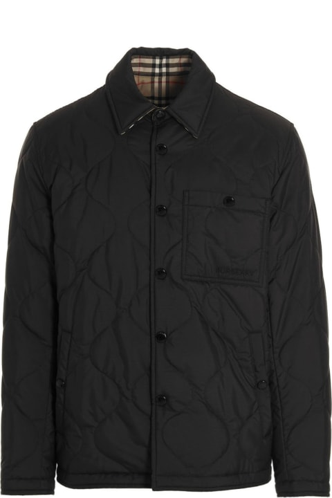 Burberry Coats & Jackets for Men Burberry Reversible Quilted Overshirt