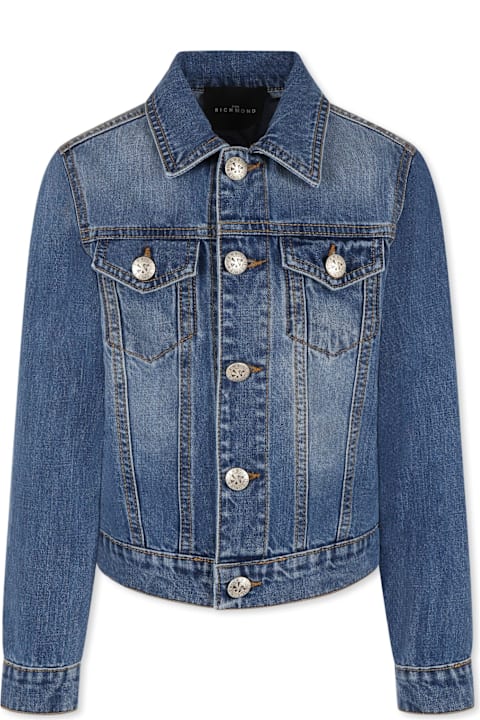 Richmond for Men Richmond Denim Jacket For Boy With Logo