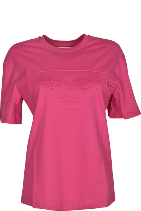 Chiara Ferragni Topwear for Women Chiara Ferragni Embossed Logo T-shirt