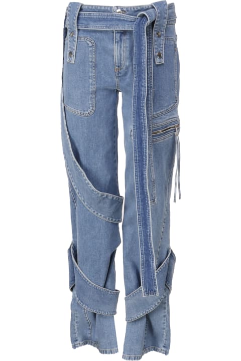 Jeans for Women Blumarine Cargo Jeasn With Belt