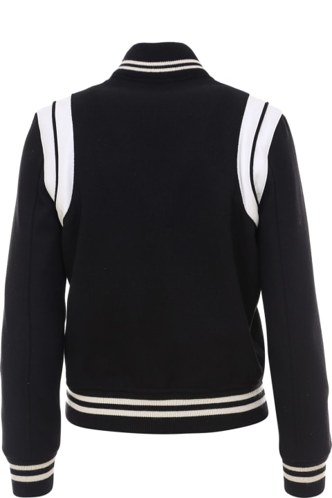 Saint Laurent Coats & Jackets for Women Saint Laurent Teddy Jacket