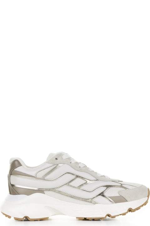Tod's for Women Tod's Sneakers In Leather And Technical Fabric
