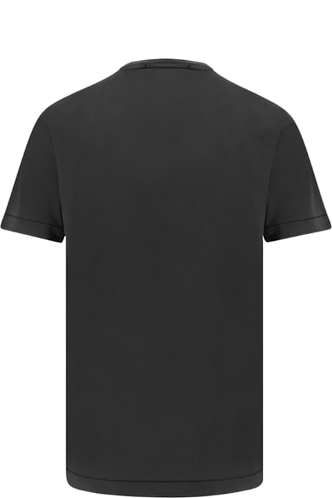 Stone Island Men Stone Island Cotton T-shirt With Logo