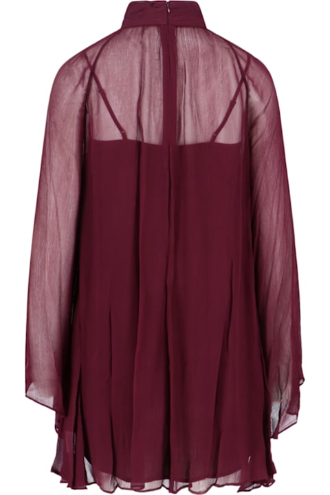 STAUD for Kids STAUD 'esther' Mini Chiffon Dress