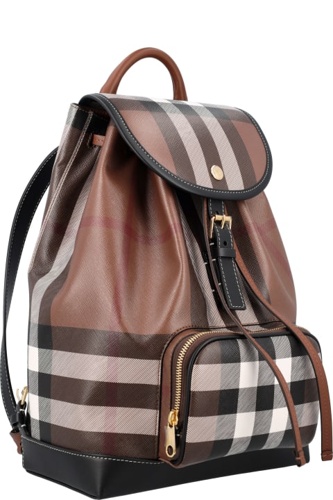 Fashion for Women Burberry London Check Medium Backpack