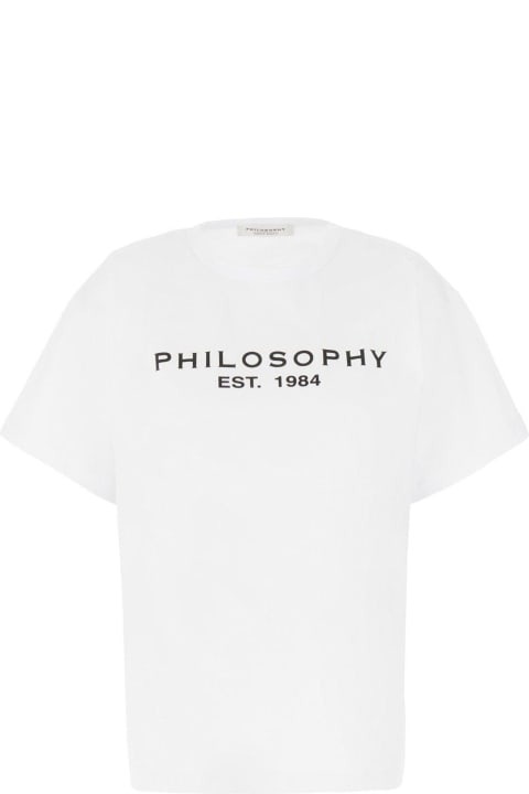 Fashion for Women Philosophy di Lorenzo Serafini Logo Print Regular T-shirt