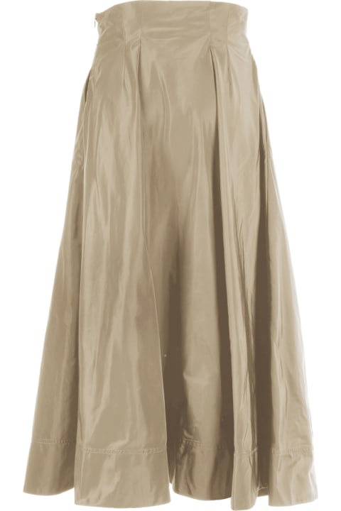 Fashion for Women Aspesi Beige Wide Skirt
