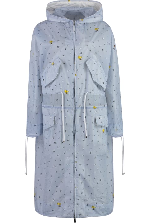 Moncler Coats & Jackets for Women Moncler Moncler X Peanuts - Erne Hooded Raincoat