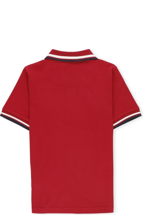 Moncler T-Shirts & Polo Shirts for Boys Moncler Polo Shirt With Logo