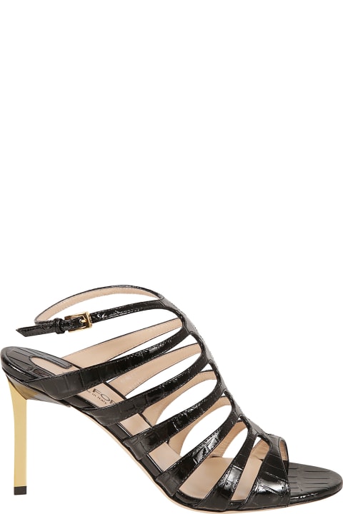 Tom Ford Shoes for Women Tom Ford Glossy Stamped Sandals