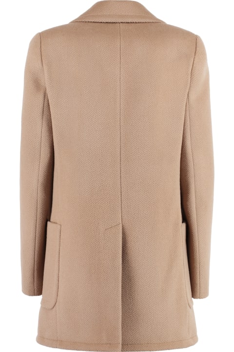 Stella McCartney Coats & Jackets for Women Stella McCartney Double-breasted Wool Coat