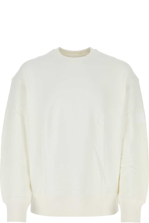 Y-3 Fleeces & Tracksuits for Men Y-3 Ivory Cotton Sweatshirt