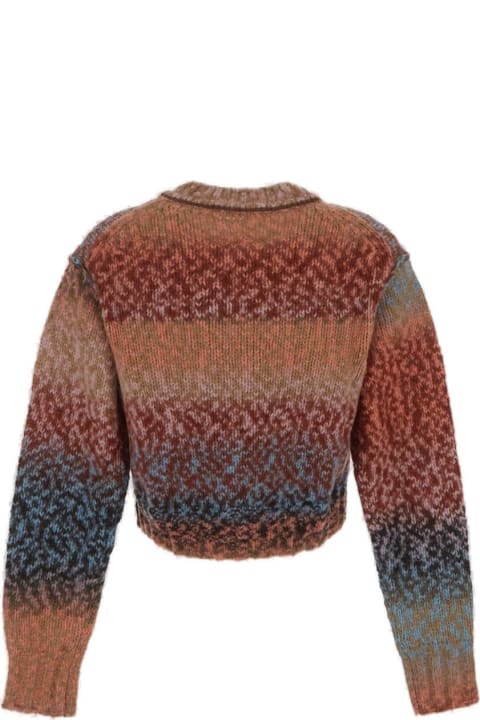 Pattern Knitted Sweater