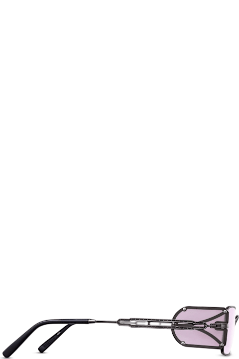 Matsuda for Kids Matsuda 10611h - Ruthenium / Cafe Violet Sunglasses