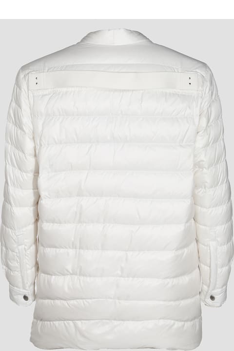 Moncler + Rick Owens Women Moncler + Rick Owens White Down Jacket