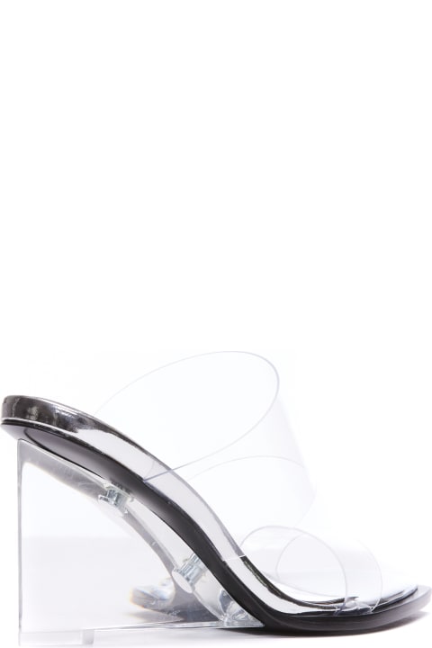 Alexander McQueen Sandals for Women Alexander McQueen Shard Transparent Mules