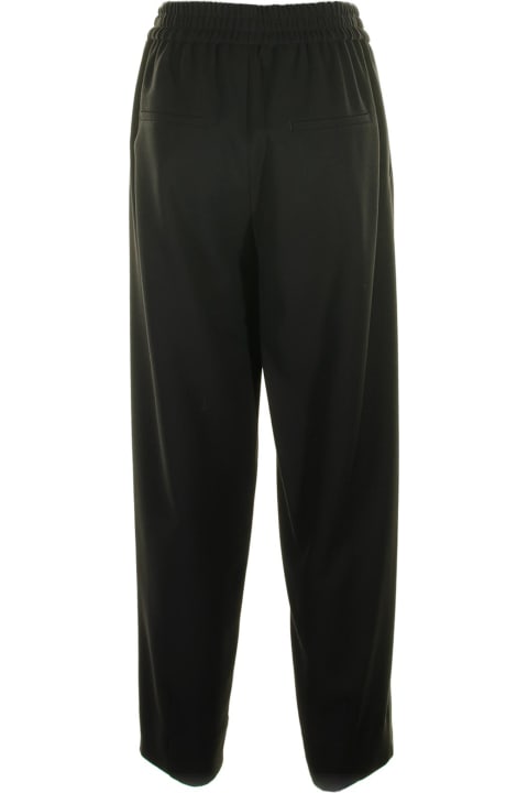 Black High-waisted Trousers
