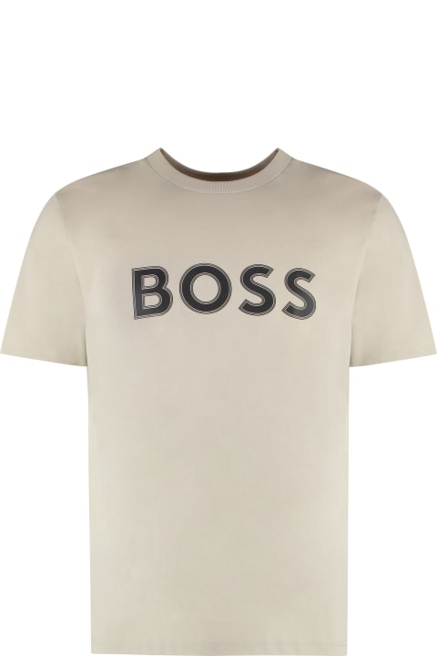 Hugo Boss for Men Hugo Boss Cotton Crew-neck T-shirt