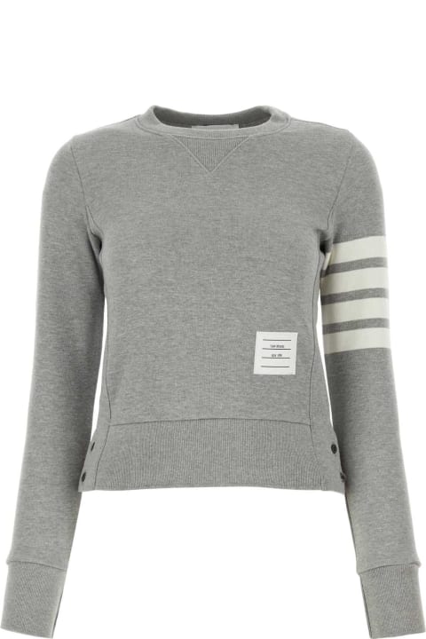 Sale for Women Thom Browne Grey Cotton Sweatshirt