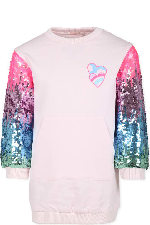 Homeware Billieblush Pink Dress For Girl With Sequins