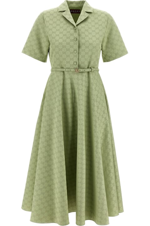 آخر صيحات الموضة من السيدات Gucci Gg Monogram Dress
