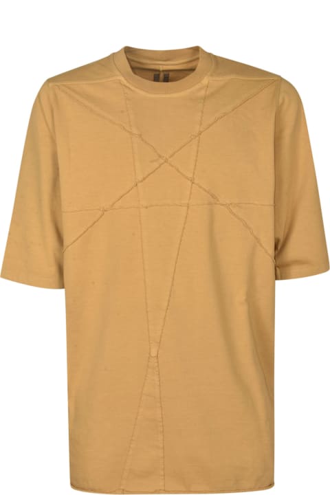 Fashion for Men Rick Owens Stitch Detail Oversize T-shirt