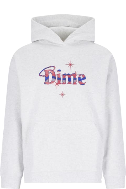 Dime Fleeces & Tracksuits for Men Dime Logo Embroidery Sweatshirt