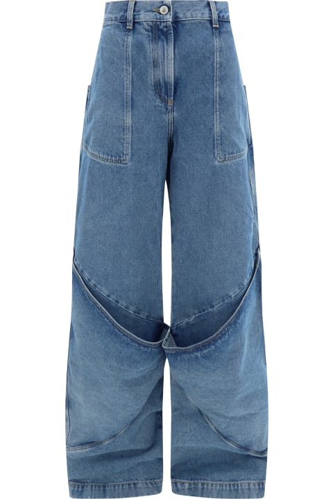 The Attico Pants & Shorts for Women The Attico Oversize Jeans