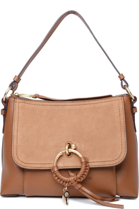 See by Chloé for Women See by Chloé Small 'joan' Caramel Leather Bag