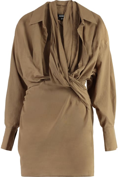 Jacquemus Coats & Jackets for Women Jacquemus Cotton Mini-dress