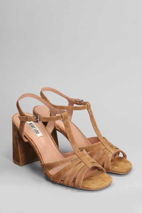 Bibi Lou Shoes for Women Bibi Lou Azalea Sandals In Leather Color Suede