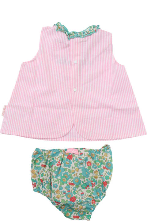 MC2 Saint Barth for Baby Girls MC2 Saint Barth Enfant Set Top & Culottes