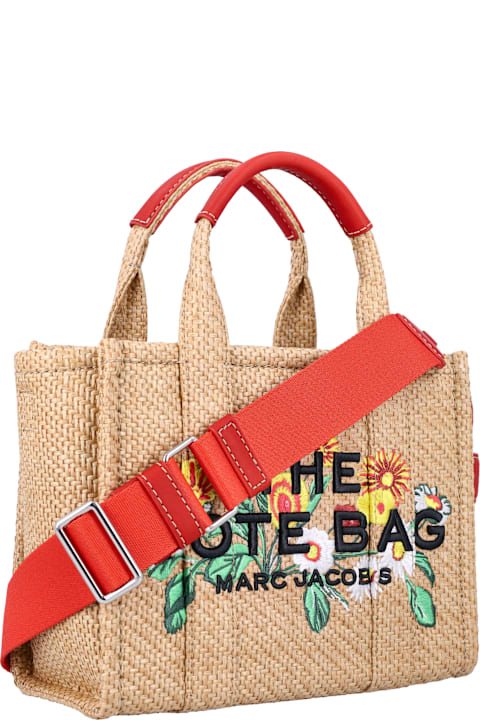 Marc Jacobs Totes for Women Marc Jacobs The Daisy Woven Small Tote Bag