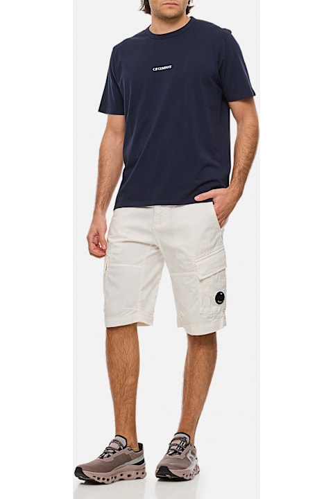 Pants for Men C.P. Company Stretch Sateen Cargo Shorts