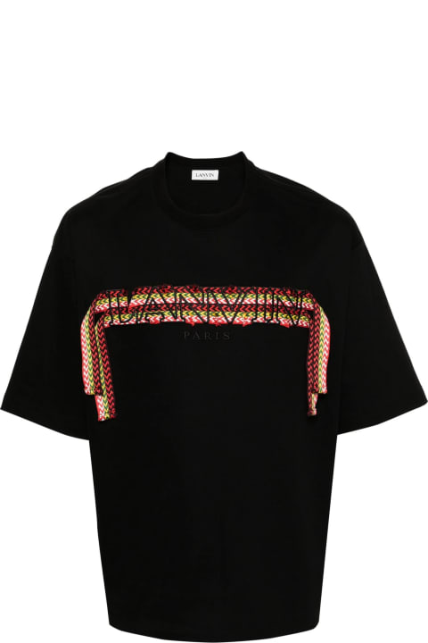 Topwear for Men Lanvin Lanvin T-shirts And Polos Black