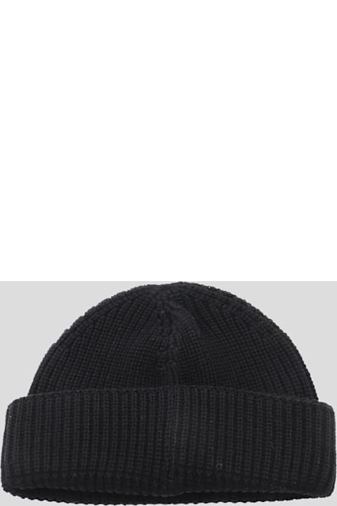 قبعات لـ السيدات Moncler Black Wool Hat