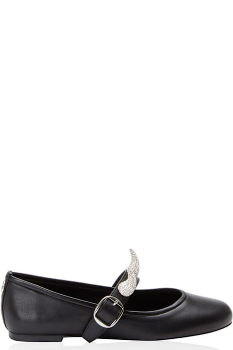 Coperni Women Coperni Disney X Coperni Horn Ballerina Belt Flats