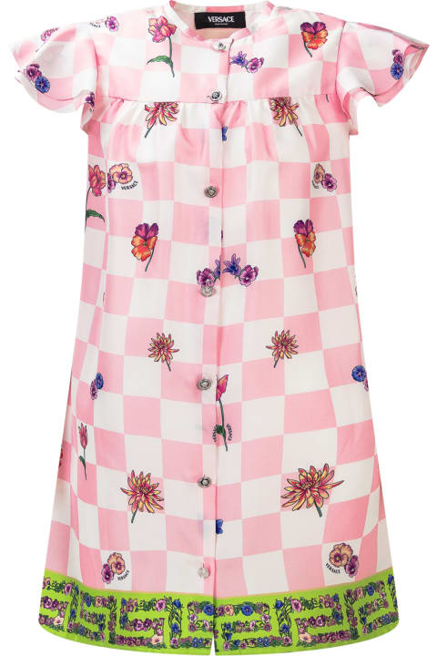 Young Versace for Kids Young Versace Blossom Dress