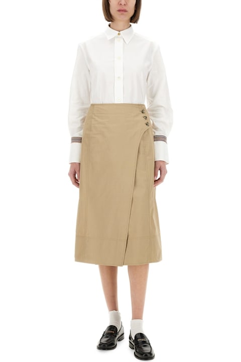 Paul Smith for Women Paul Smith Cotton Skirt