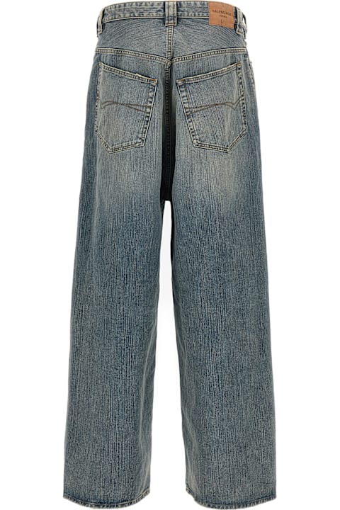 Balenciaga for Men Balenciaga Logo Embroidery Jeans