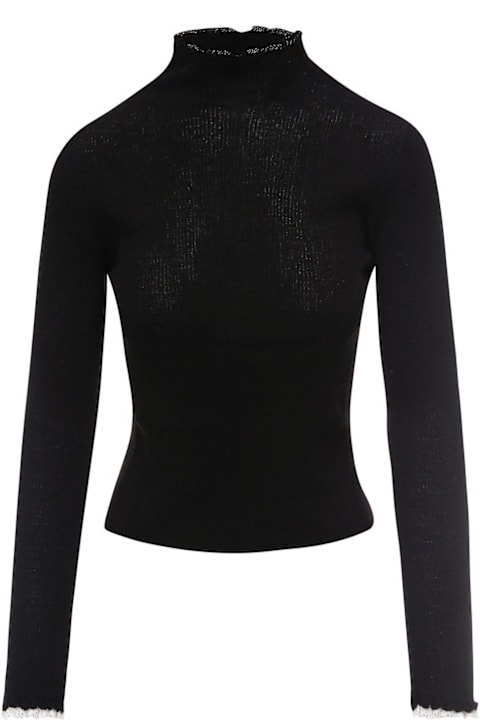 Philosophy di Lorenzo Serafini Sweaters for Women Philosophy di Lorenzo Serafini Ruffled Turtleneck Jumper