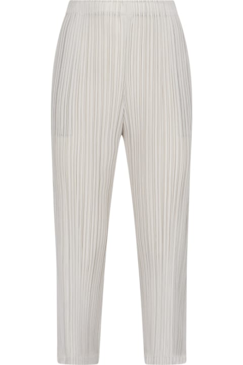 Pleats Please Issey Miyake Pants & Shorts for Women Pleats Please Issey Miyake 'february' Trousers