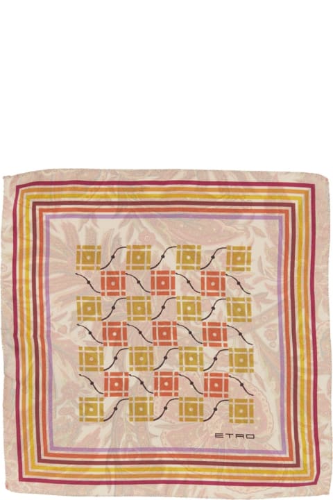 Scarves for Men Etro Scarf With Print