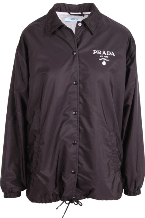 ウィメンズ新着アイテム Prada Prada 're-nylon' Logo Jacket