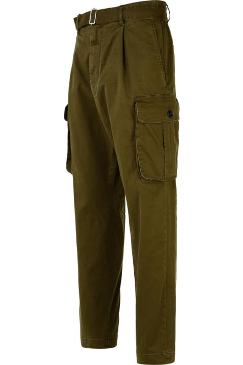 Dsquared2 Pants for Men Dsquared2 Dark Green 'cargo' Pants