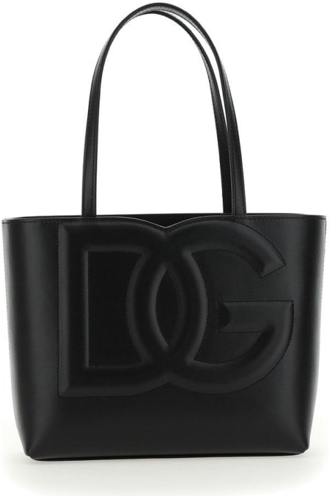 Fashion for Women Dolce & Gabbana Dg Logo Embossed Small Tote Bag