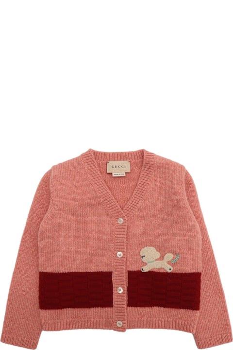 Fashion for Kids Gucci V-neck Button-up Cardigan