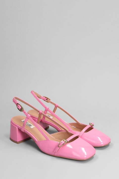 Shoes Sale for Women Bibi Lou Patty Pumps In Rose-pink Patent Leather